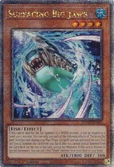Surfacing Big Jaws - ROTA-EN001 - Quarter Century Secret Rare - 1st Edition